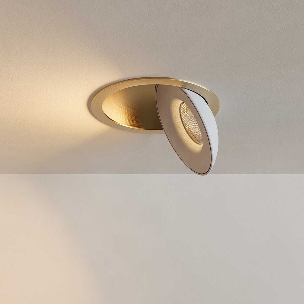 s.luce Santa Deep Faretto da incasso LED orientabile e dimmerabile