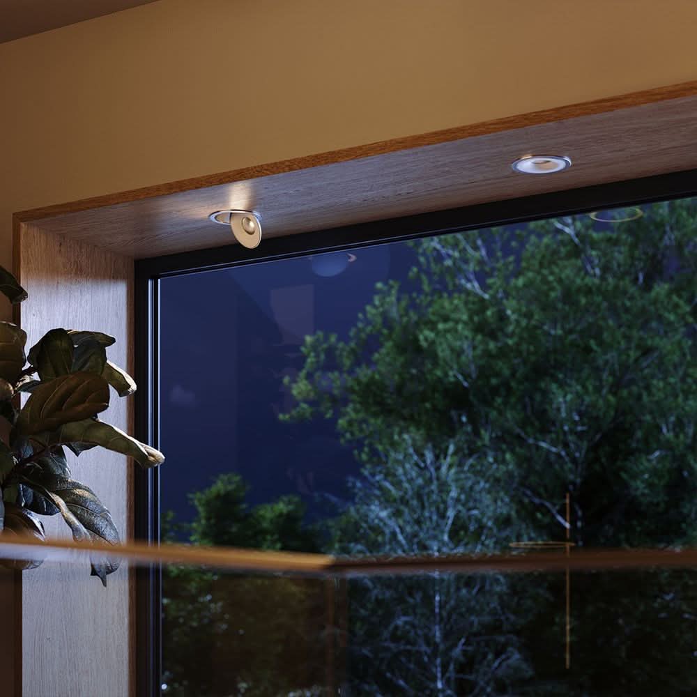 s.luce Santa Deep Faretto da incasso LED orientabile e dimmerabile