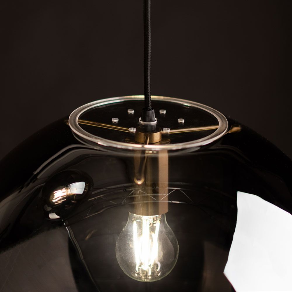 s.luce Orb XL gallery light 8 luci con baldacchino modulare
