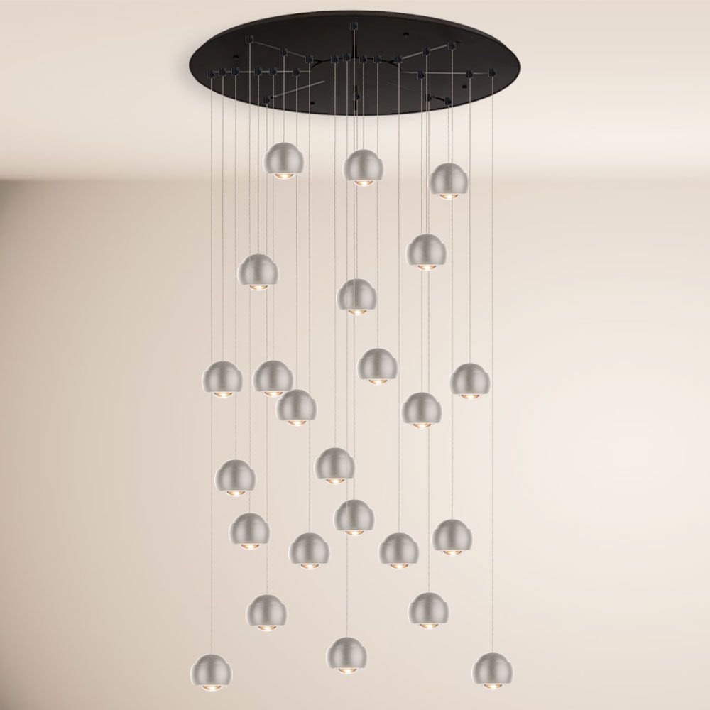 s.luce Beam XL LED gallery light Luce a sospensione con 16 o 24 luci
