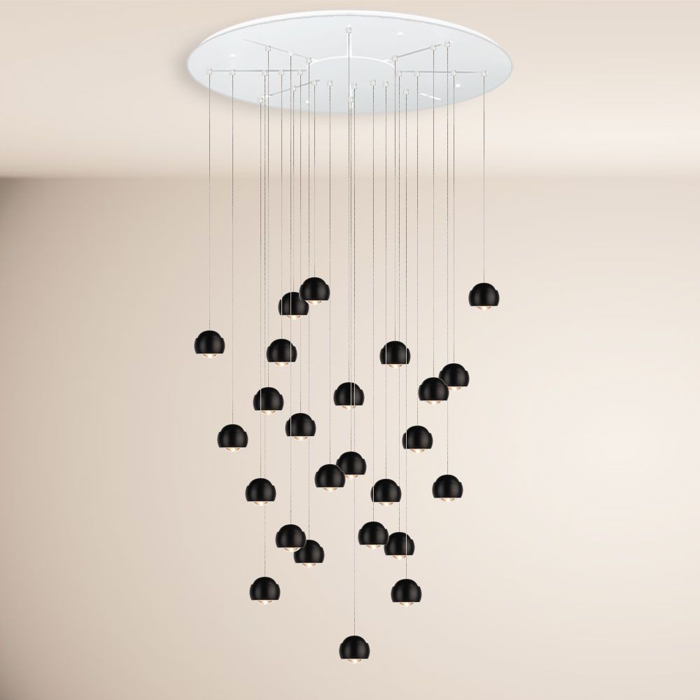 s.luce Beam XL LED gallery light Luce a sospensione con 16 o 24 luci