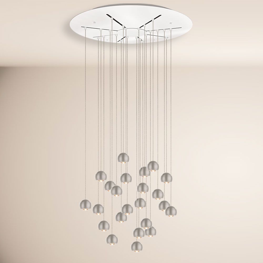 s.luce Beam XL LED gallery light Luce a sospensione con 16 o 24 luci