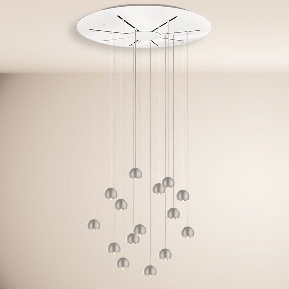s.luce Beam XL LED gallery light Luce a sospensione con 16 o 24 luci