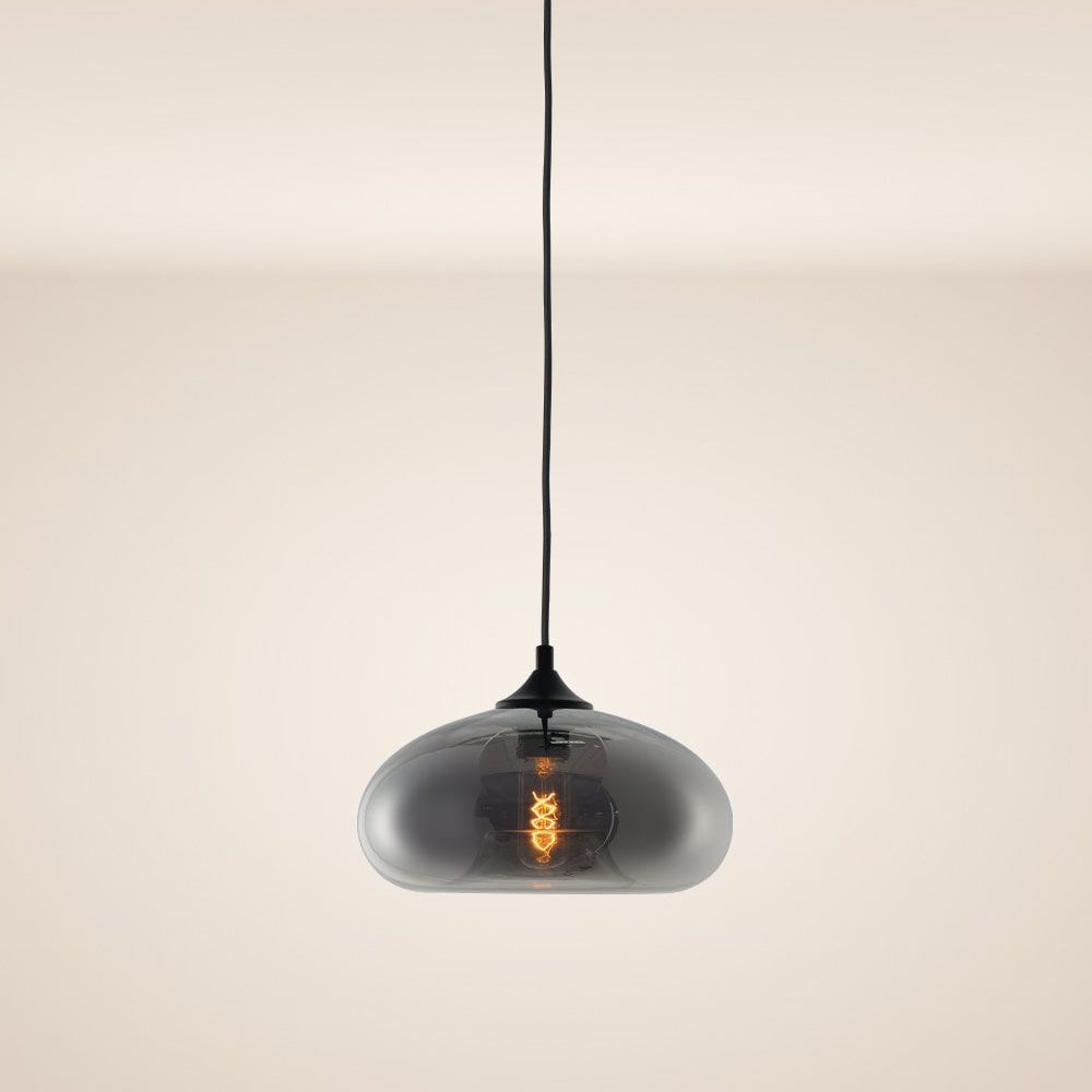 s.luce Cruet, lampada a sospensione in vetro Up & Low