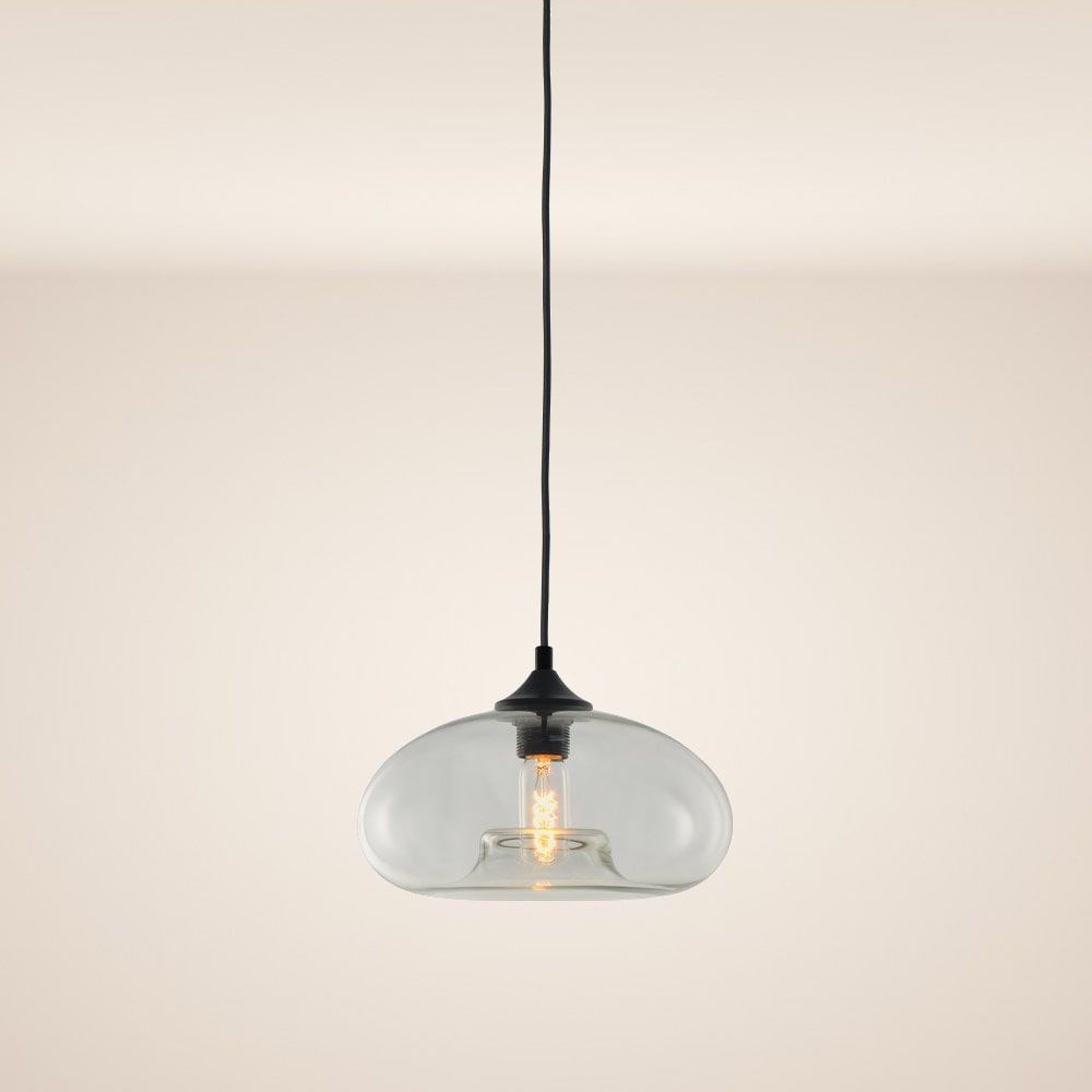s.luce Cruet, lampada a sospensione in vetro Up & Low