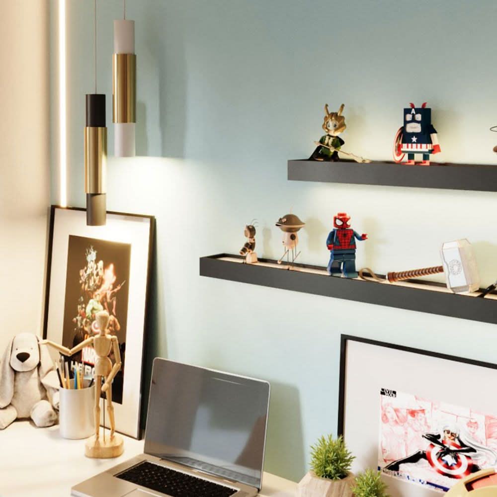 s.luce Cusa LED pannello luminoso a parete Up & Down