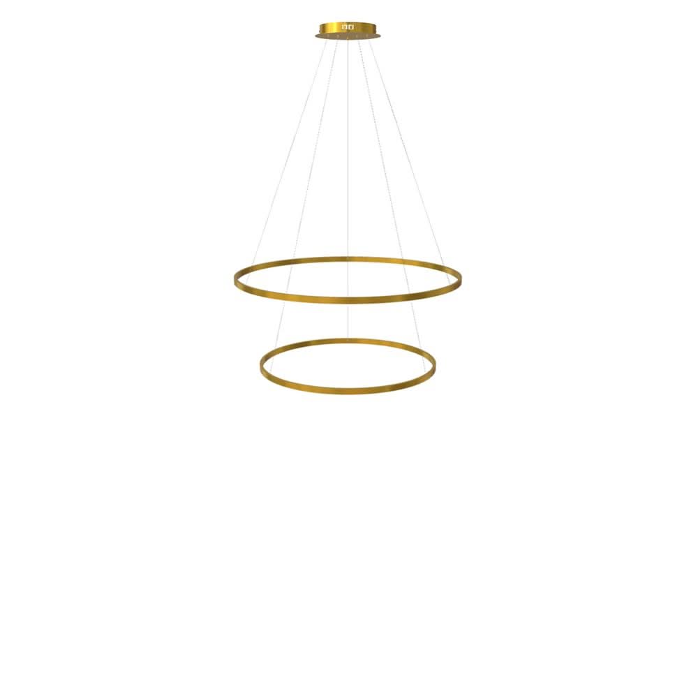 s.luce LED lampada a sospensione ad anello 2 luci centrica