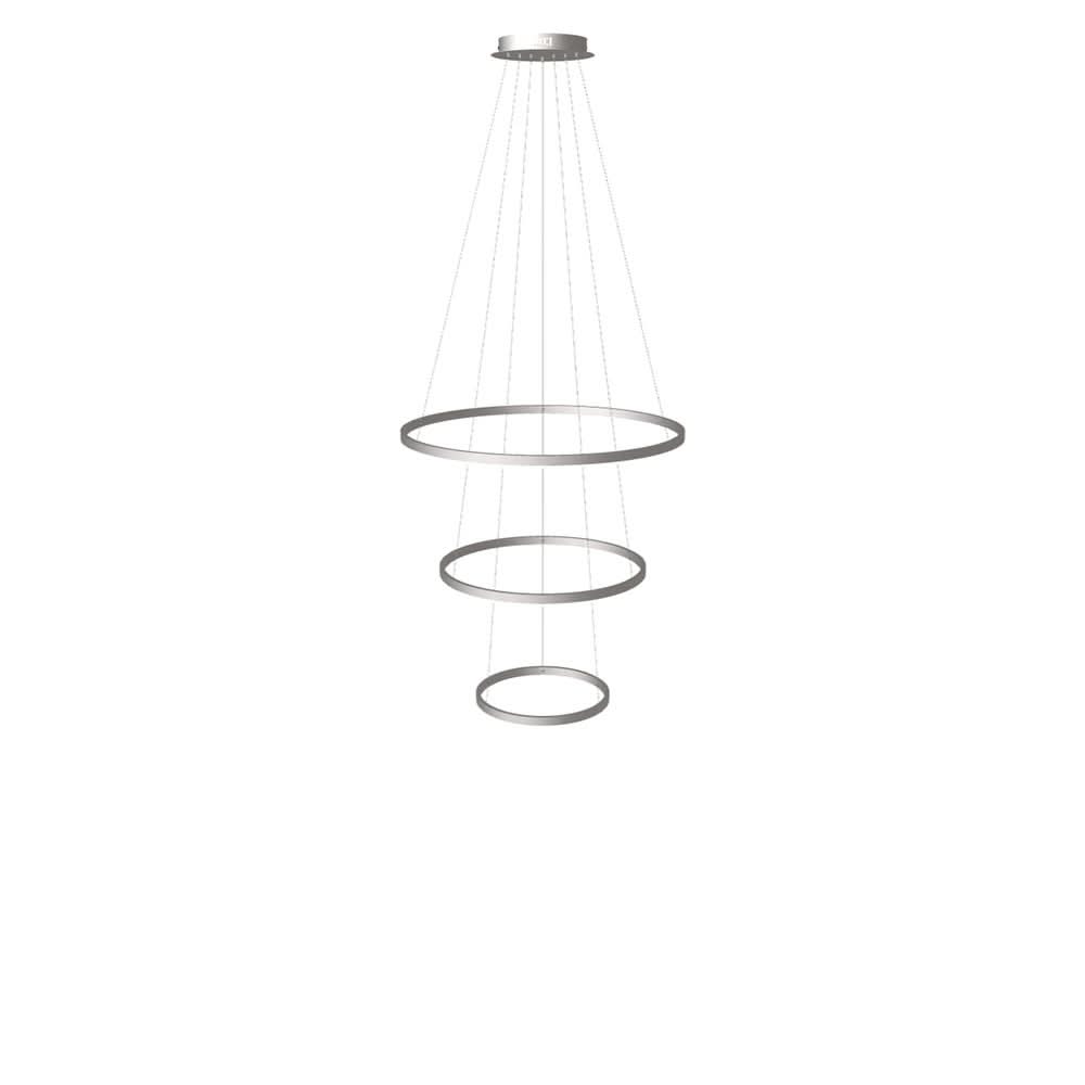 s.luce LED lampada a sospensione ad anello 3 luci centrica