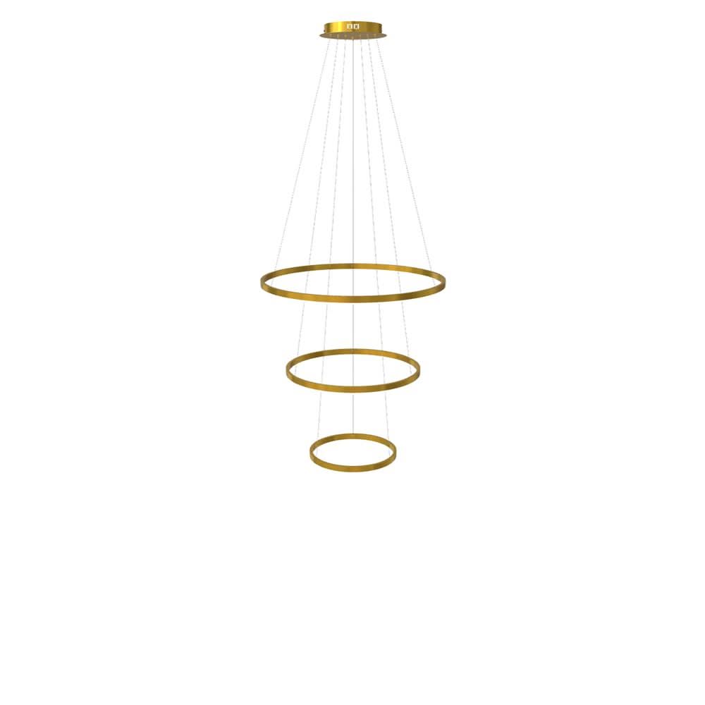 s.luce LED lampada a sospensione ad anello 3 luci centrica