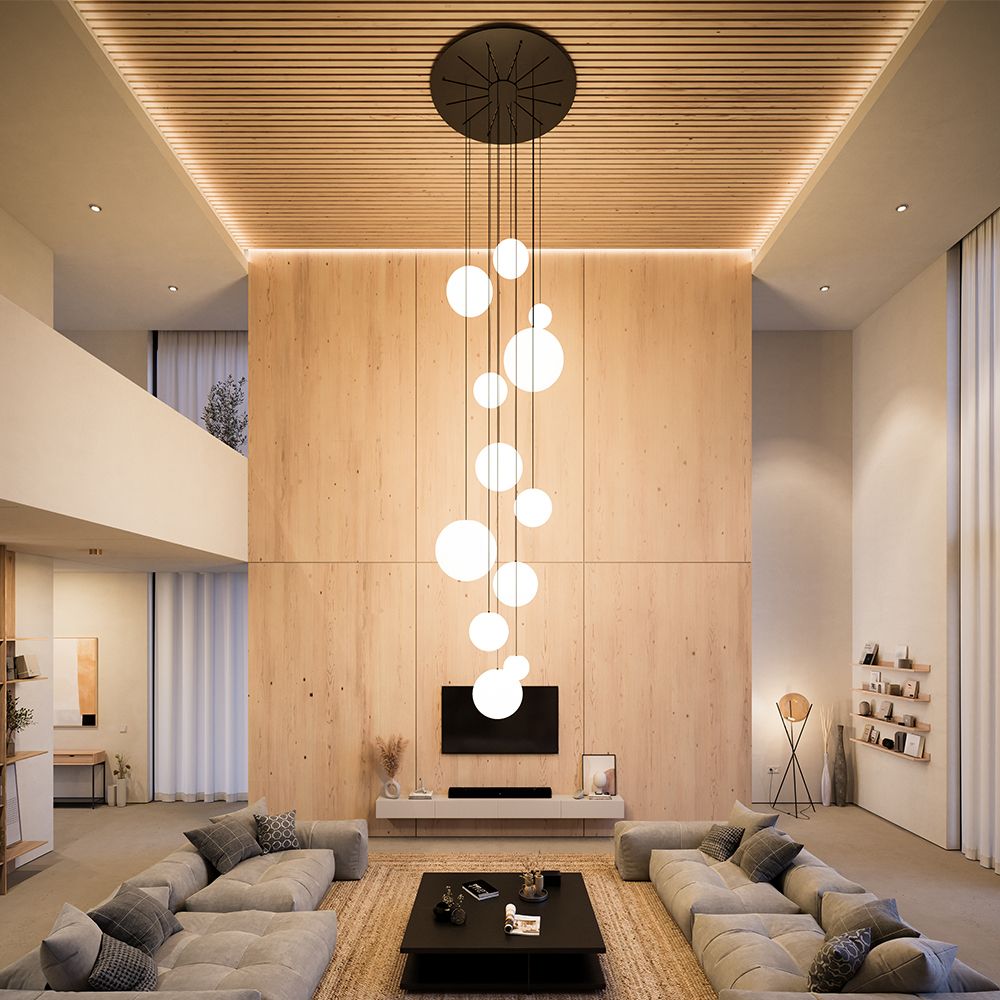 s.luce Orb gallery light 12 luci modulare
