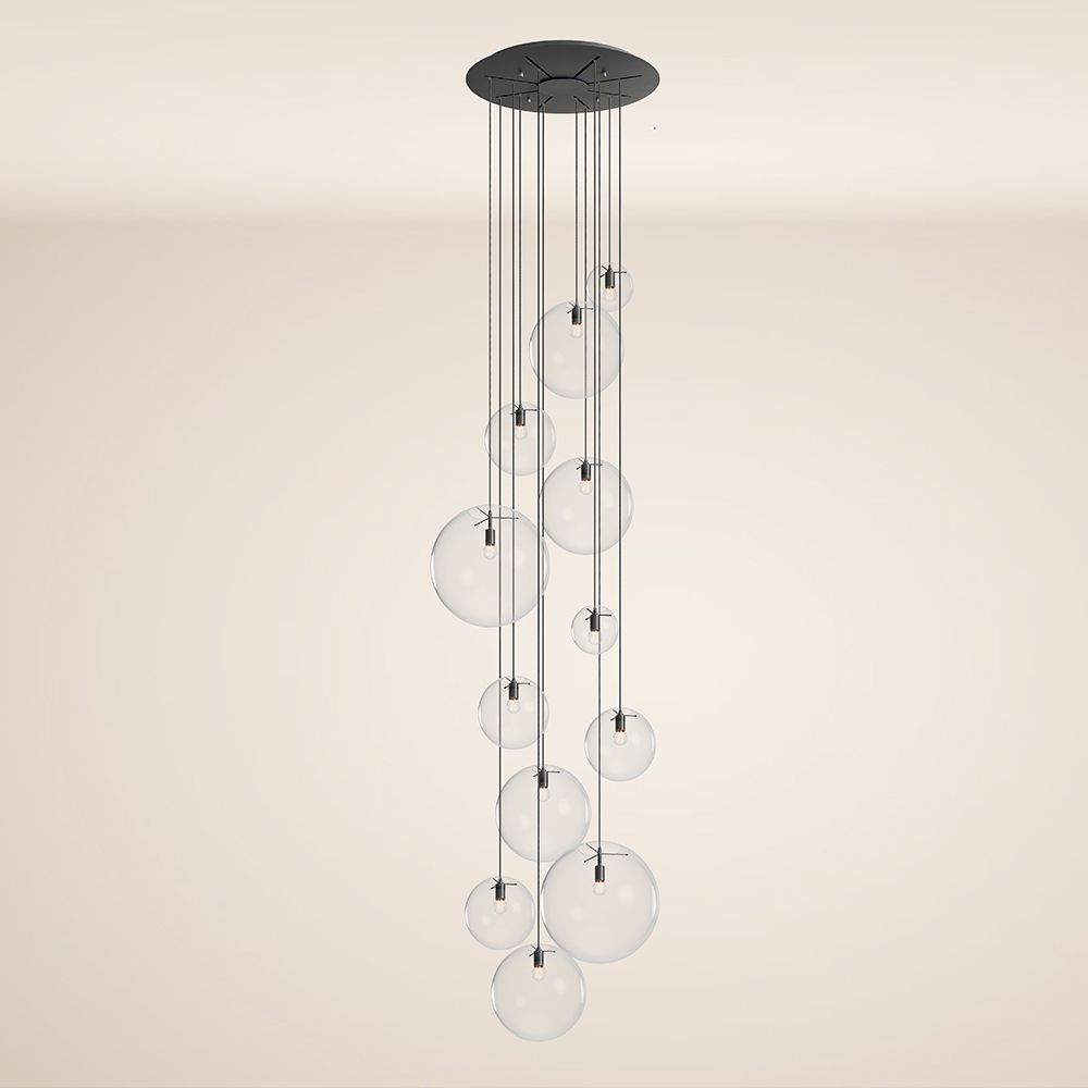 s.luce Orb gallery light 12 luci modulare