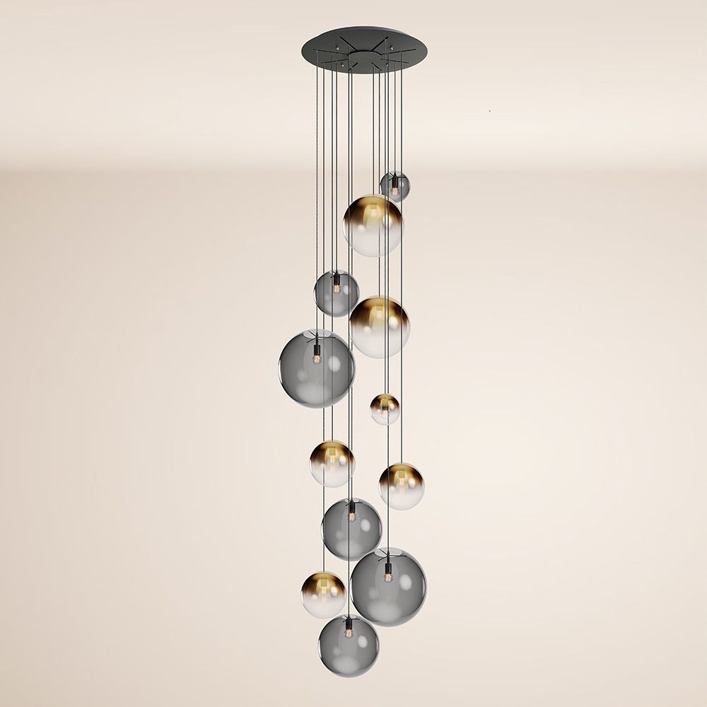 s.luce Orb gallery light 12 luci modulare