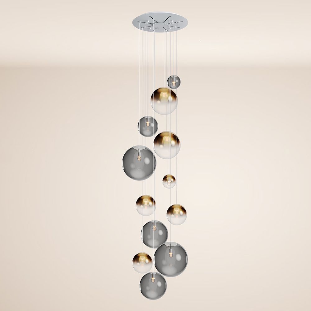 s.luce Orb gallery light 12 luci modulare