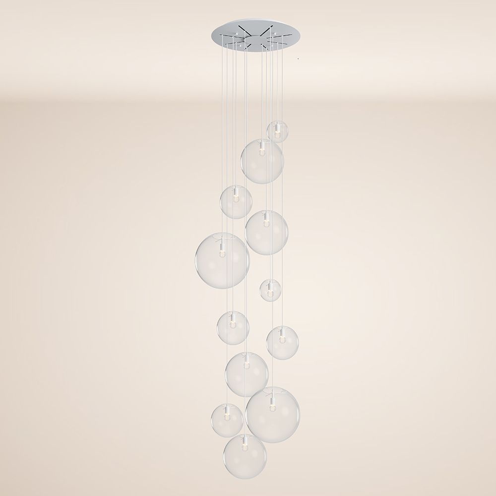 s.luce Orb gallery light 12 luci modulare