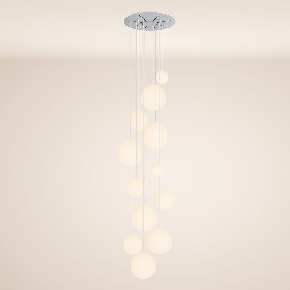 s.luce Orb gallery light 12 luci modulare