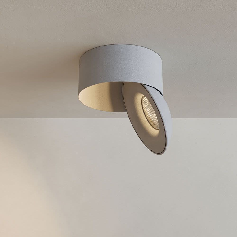 s.luce Santa Neo Faretto da soffitto LED orientabile e dimmerabile