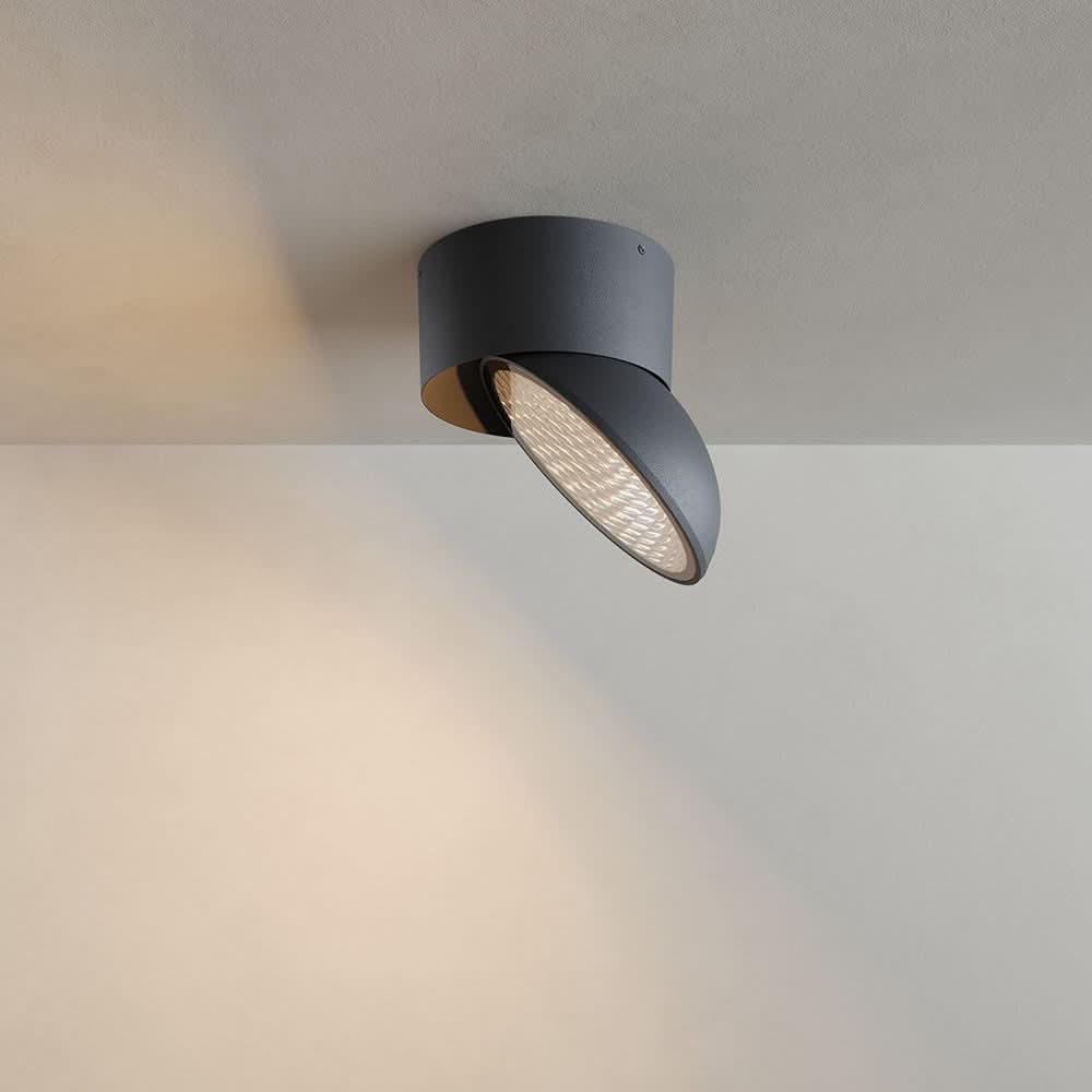 s.luce Santa Out LED plafoniera da esterno IP65 orientabile