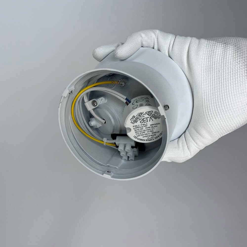 s.luce Santa Out LED plafoniera da esterno IP65 orientabile