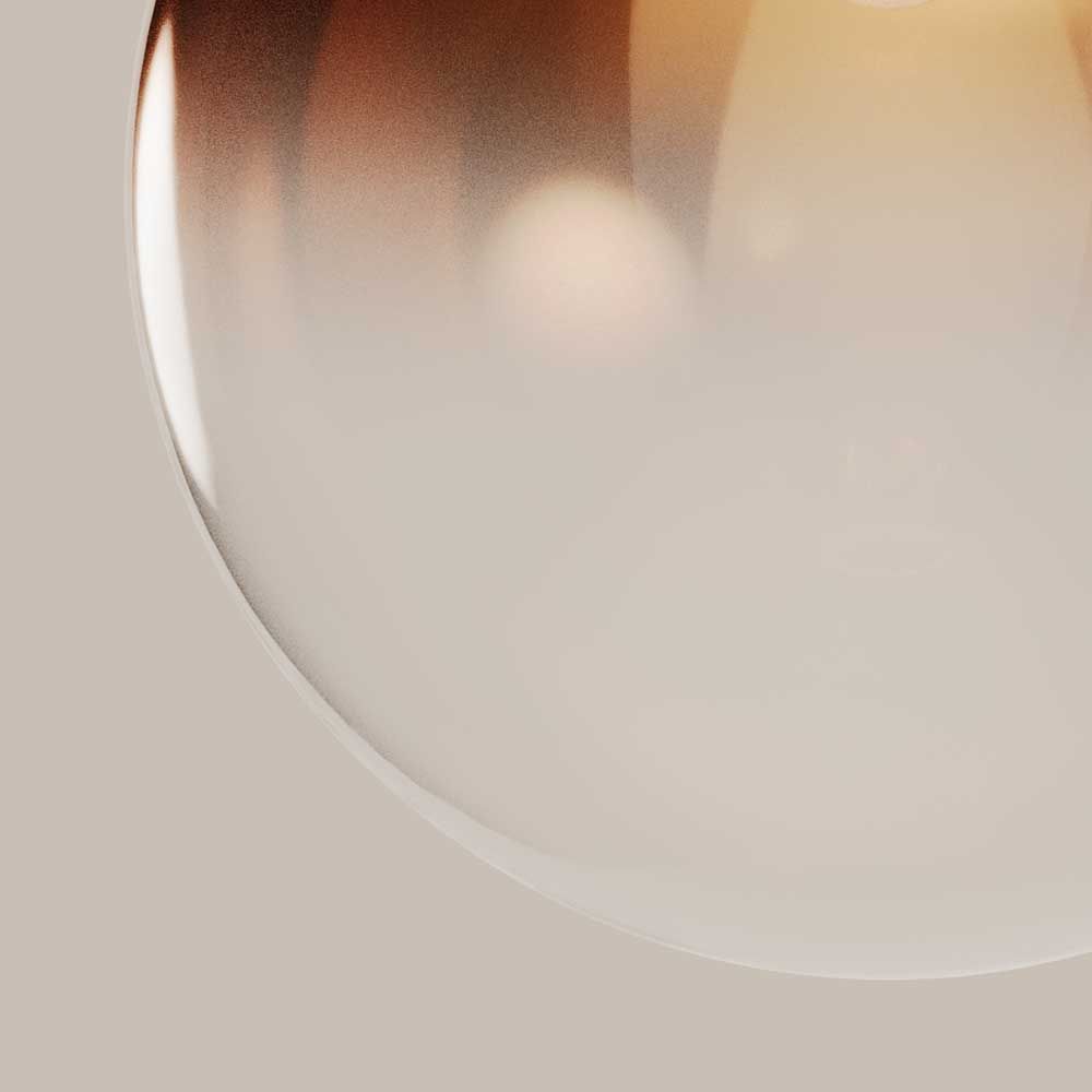 s.luce lampada da terra Orb Poseidon con globo in vetro 175cm