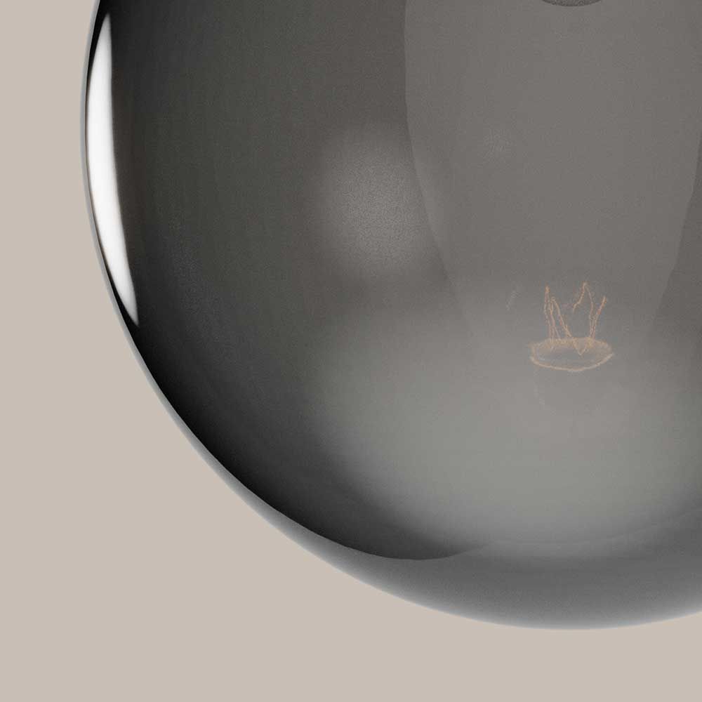 s.luce lampada da terra Orb Poseidon con globo in vetro 175cm