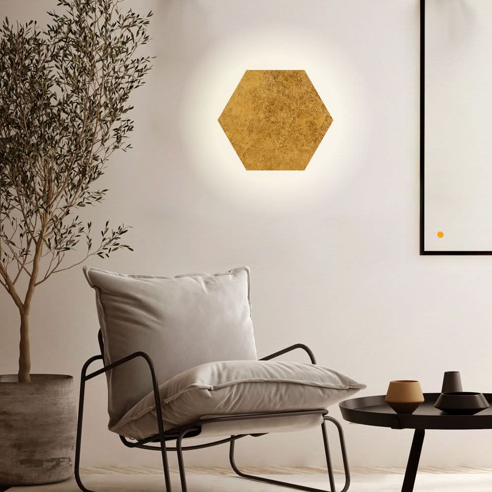 s.luce Hive, lampada da parete a LED indiretta