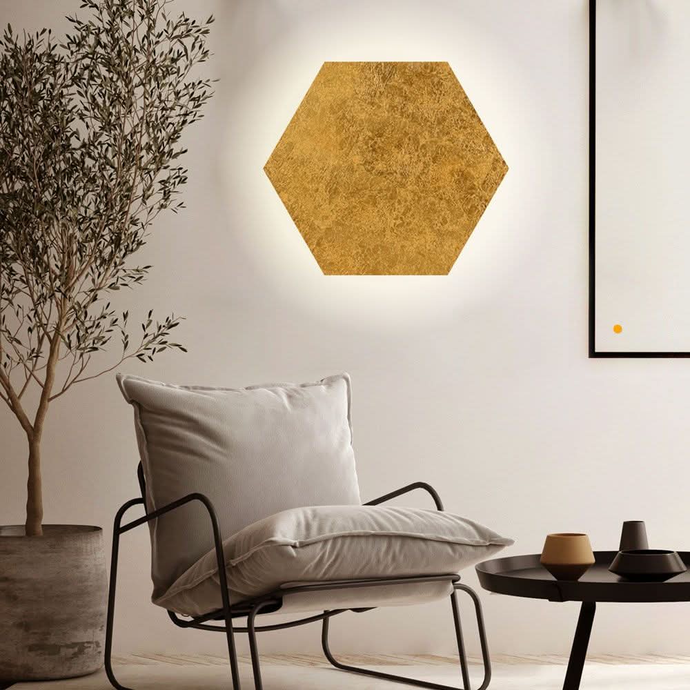 s.luce Hive, lampada da parete a LED indiretta
