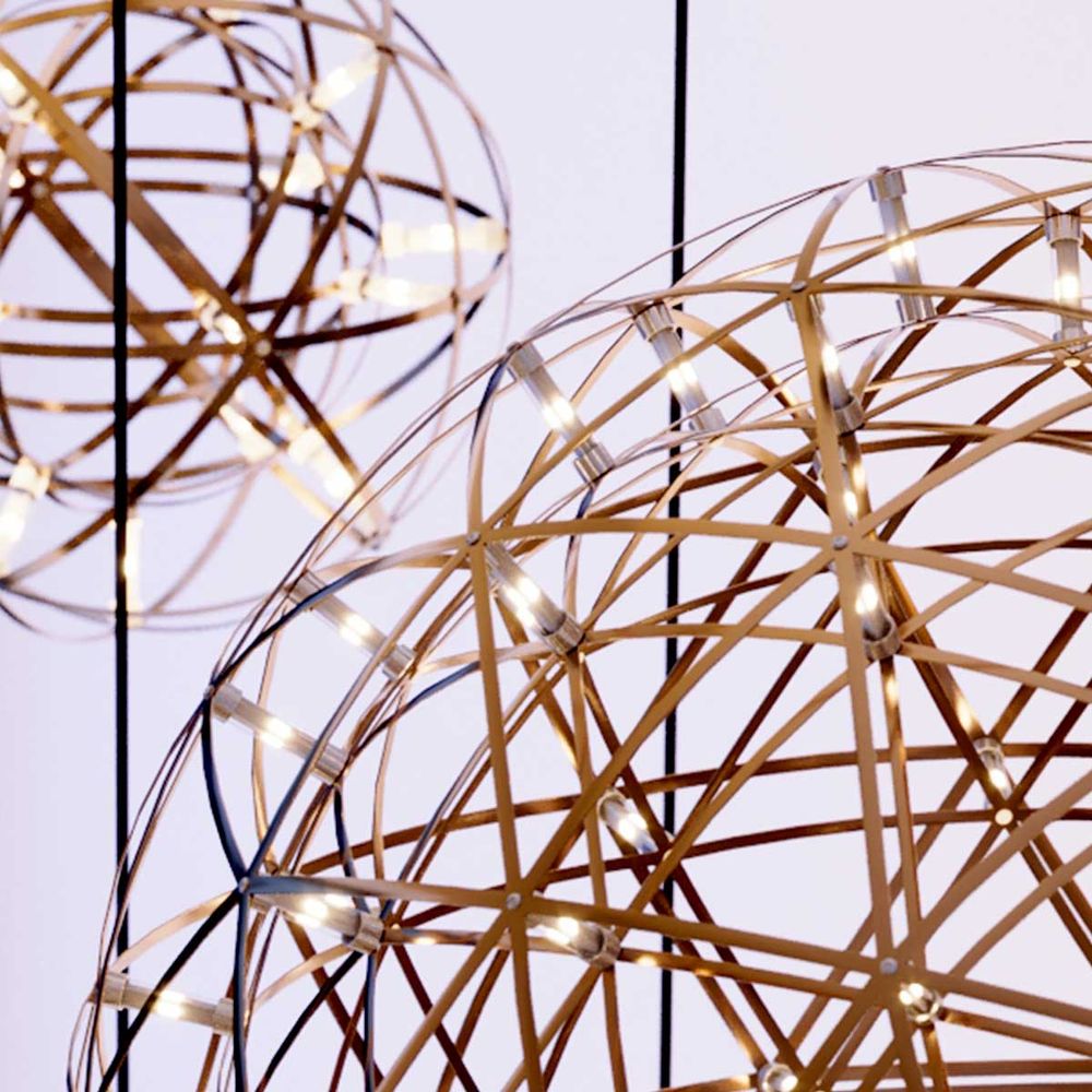 Lampa wisząca LED s.luce Atom z możliwością ściemniania