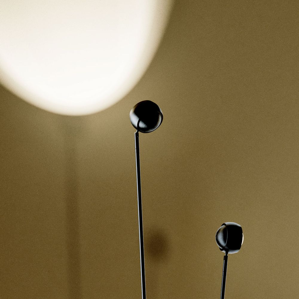 s.luce Beam LED lampa podłogowa 2-światło 145cm ściemniacz dotykowy