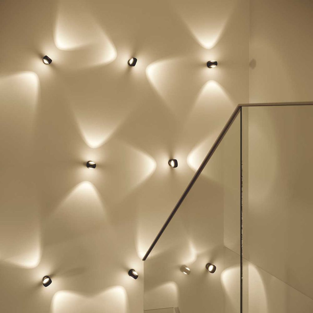 s.luce Beam LED nowoczesna lampa ścienna góra-dół