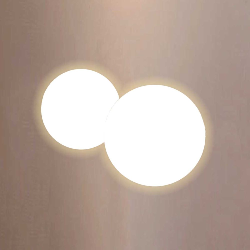s.luce Cloud pośrednie oświetlenie ścienne LED kombinacja
