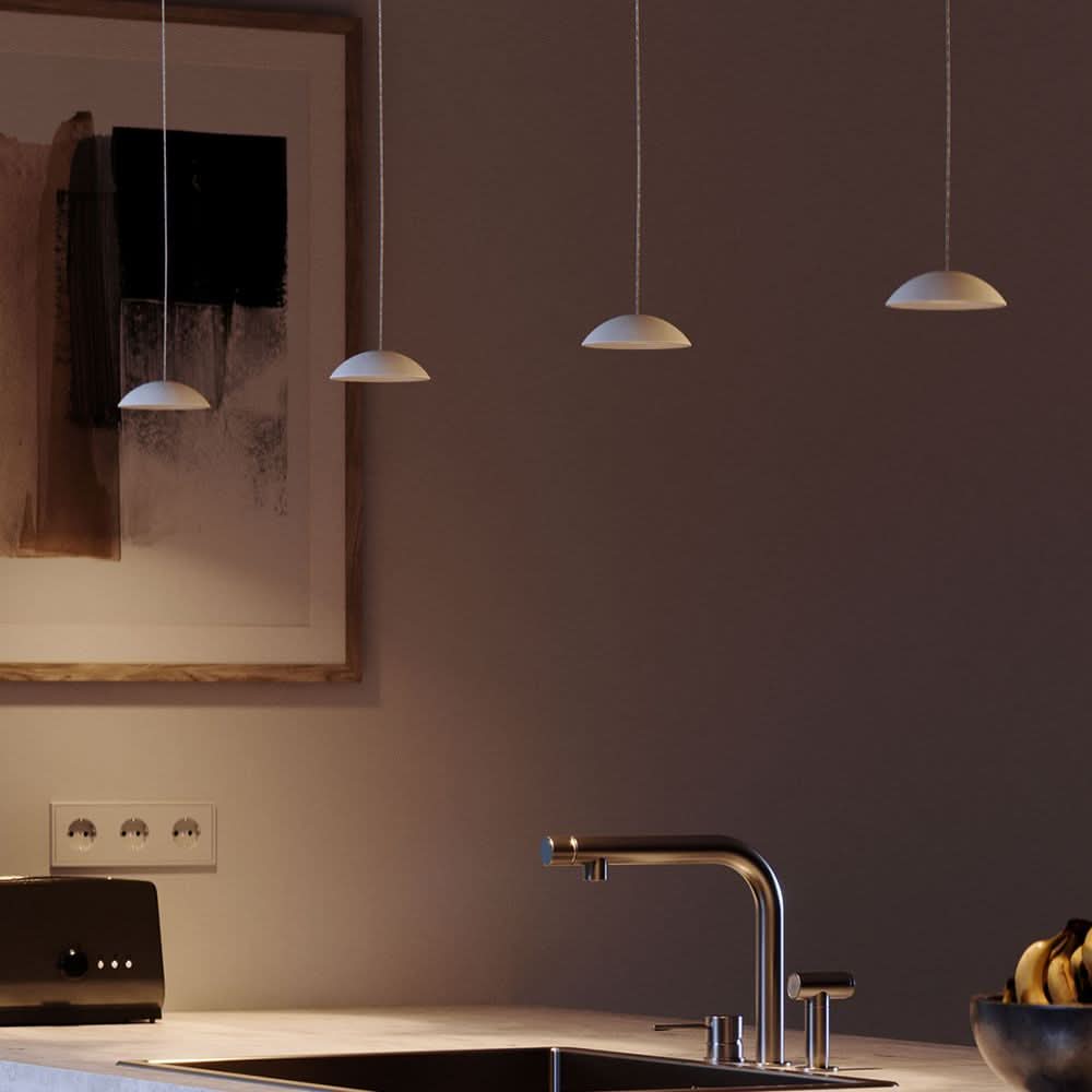 s.luce Santa Air LED lampa wisząca Ø 11cm z możliwością ściemniania