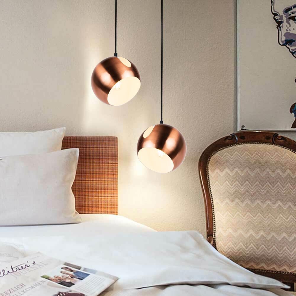 Lampa galeryjna s.luce Ball z obrotowym, wymiennym kloszem, zawieszenie 5m