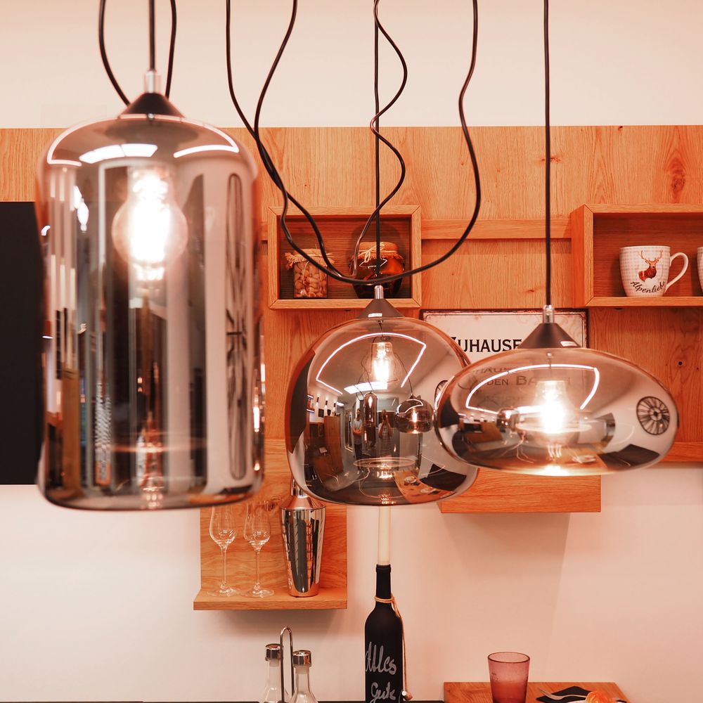 s.luce Cruet gallery lampa wisząca szklana bardzo długa 5m