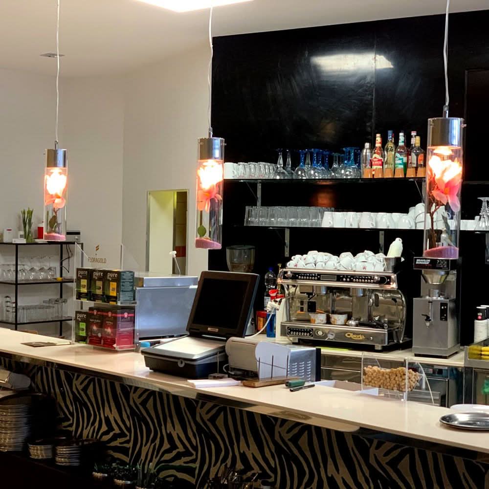 Oprawa wisząca s.luce MyLight z wyświetlaczem cylindrycznym 40 cm