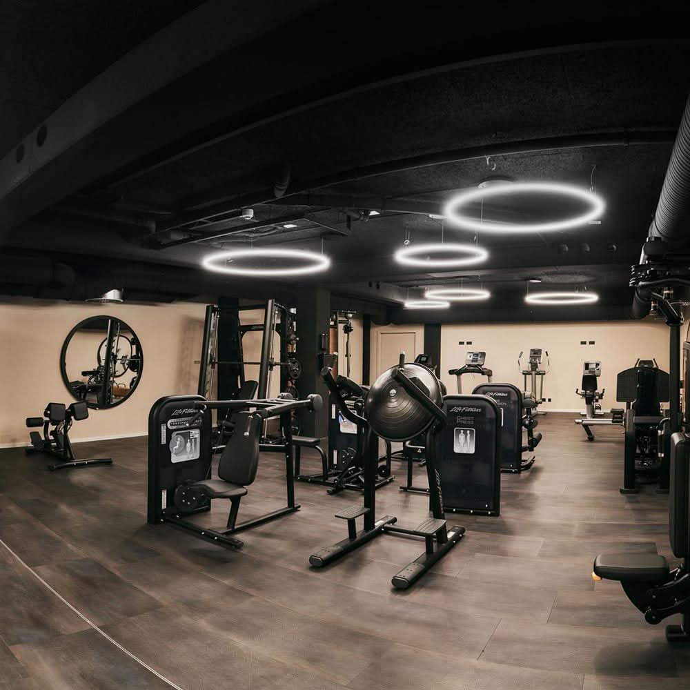 Lampa wisząca pierścieniowa LED s.luce Ø 120 cm