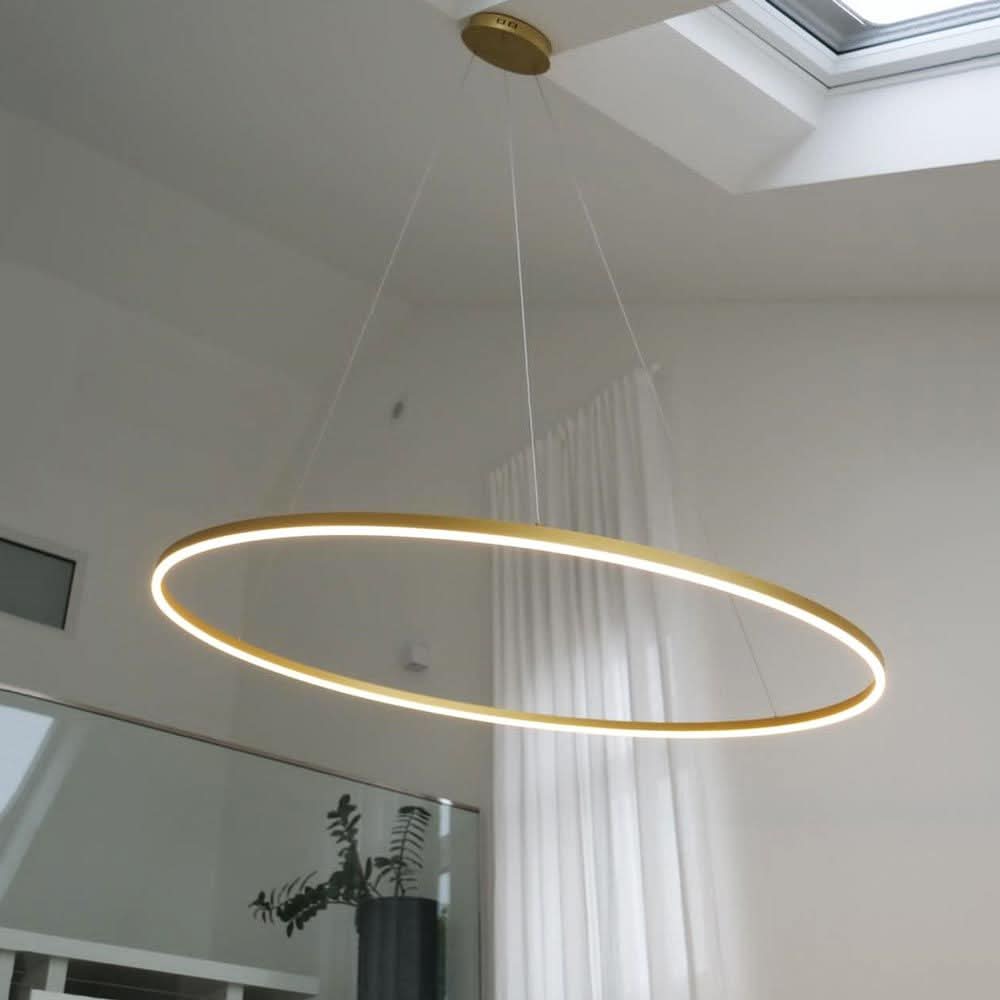 Lampa wisząca pierścieniowa LED s.luce Ø 150 cm