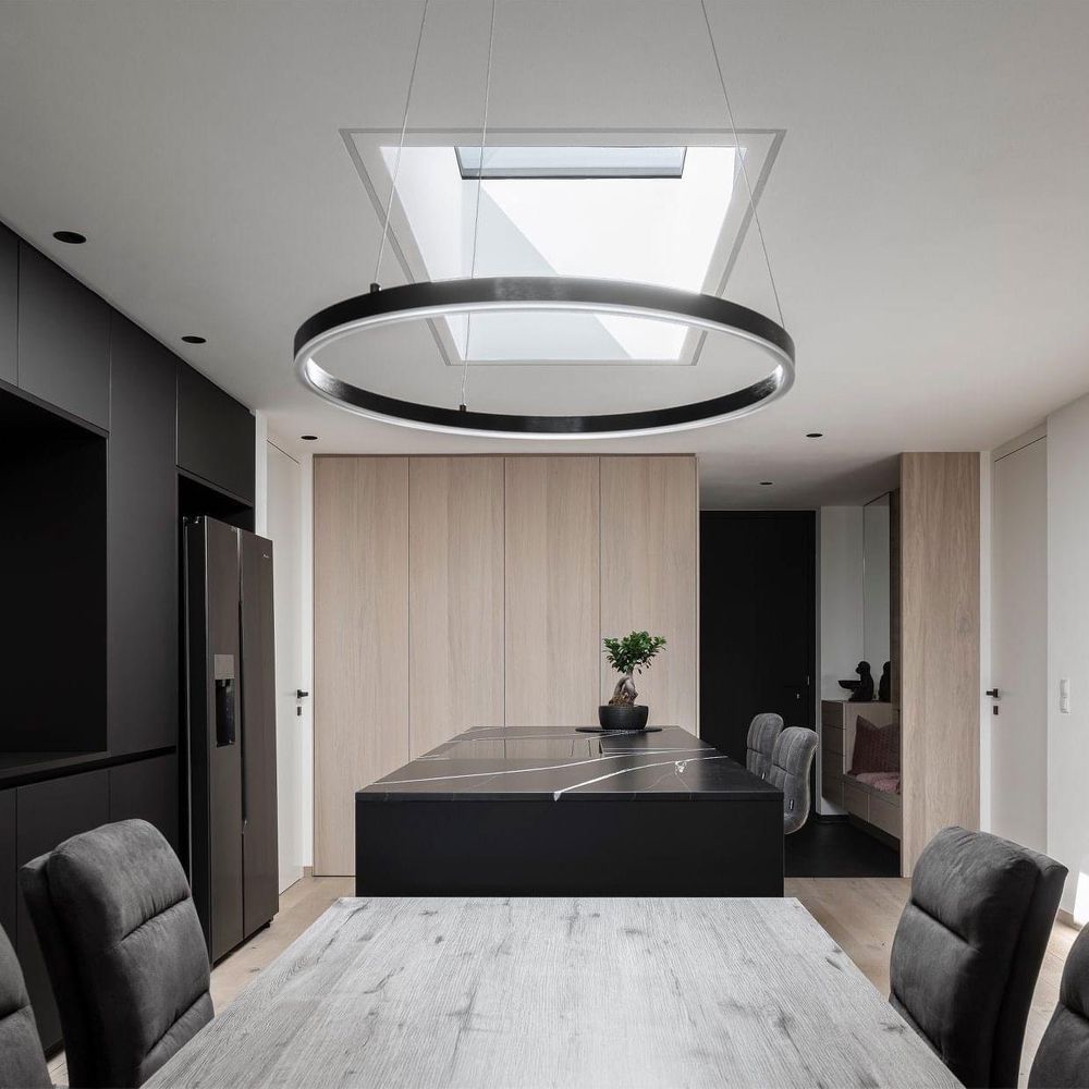 s.luce LED pierścieniowa lampa wisząca Ø 60cm