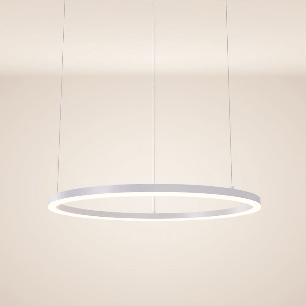 s.luce LED pierścieniowa lampa wisząca Ø 80cm