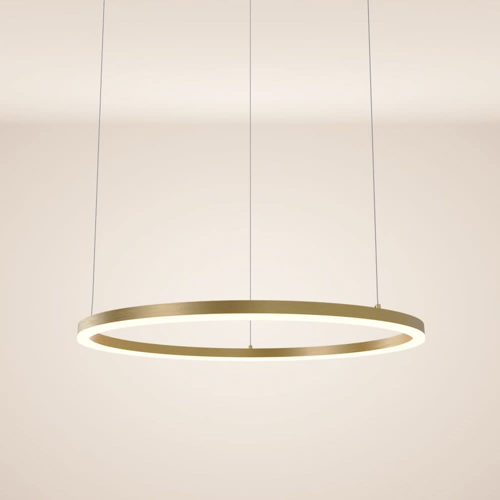 s.luce LED pierścieniowa lampa wisząca Ø 80cm