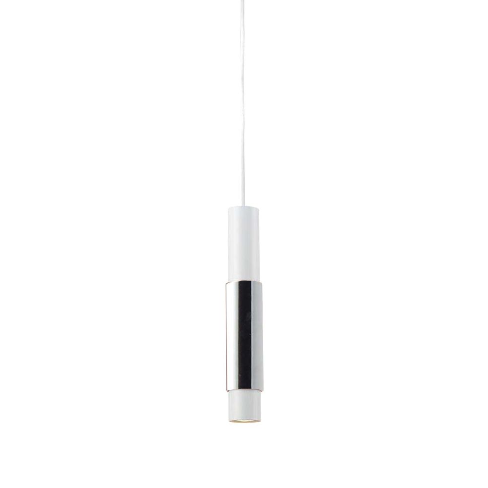 s.luce lampa wisząca Crutch z dekoracyjnym cylindrem