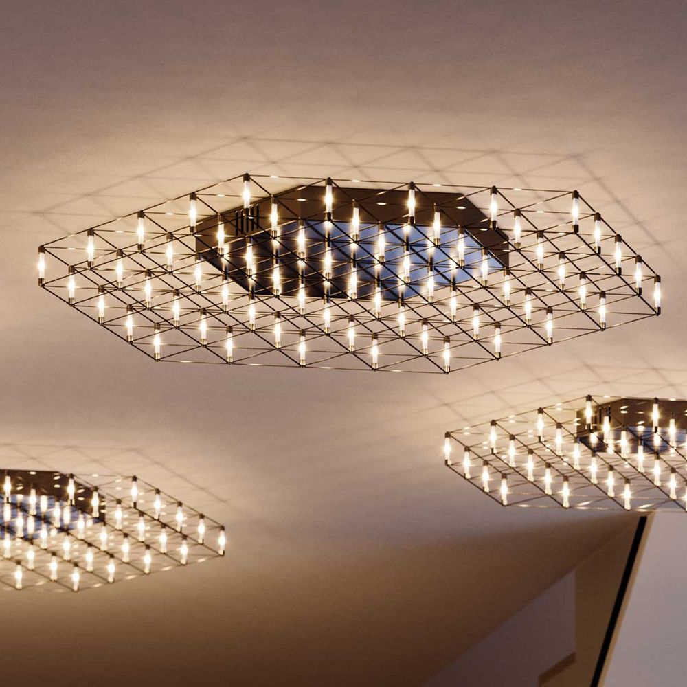 s.luce Atom kątowa lampa ścienna i sufitowa z efektem LED