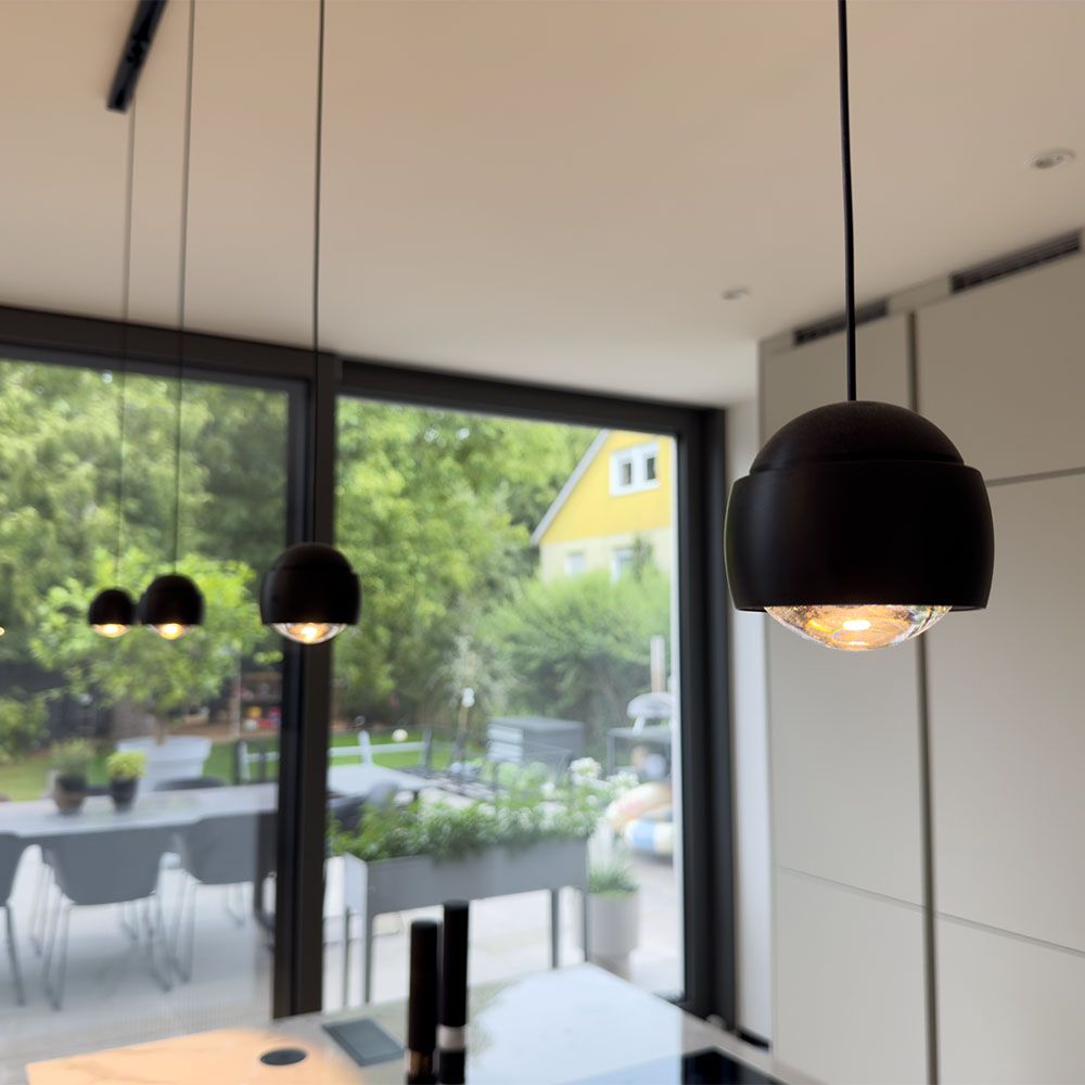 s.luce Beam LED lampa wisząca Ø 8cm