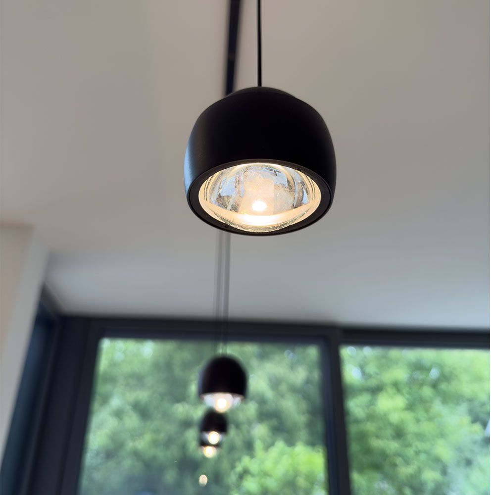 s.luce Beam LED lampa wisząca Ø 8cm