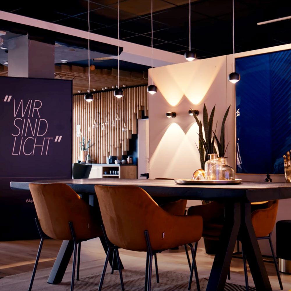 s.luce Beam LED lampa wisząca Ø 8cm