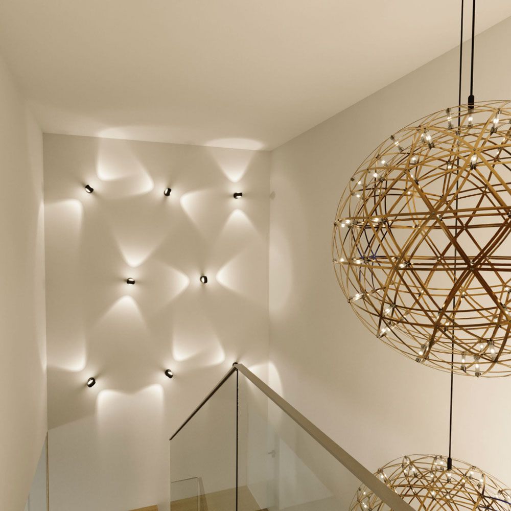s.luce Beam LED nowoczesna lampa ścienna góra-dół