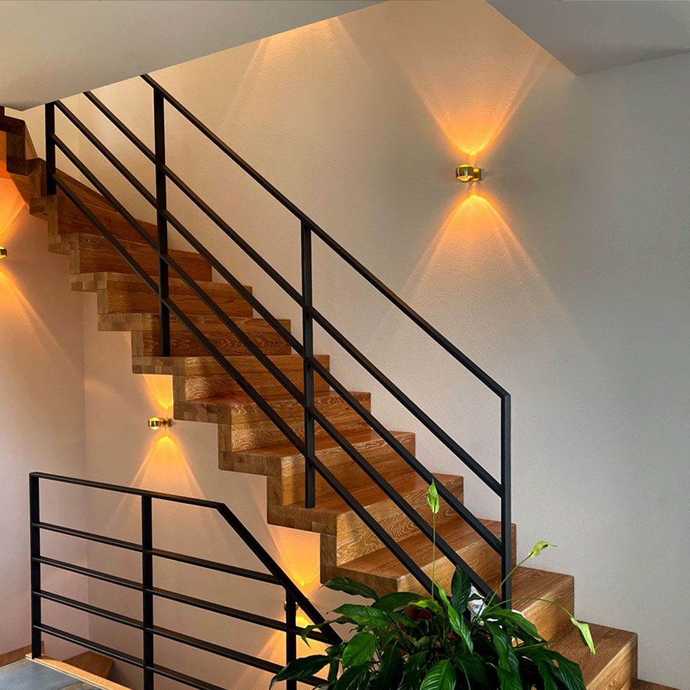 s.luce Beam LED nowoczesna lampa ścienna góra-dół
