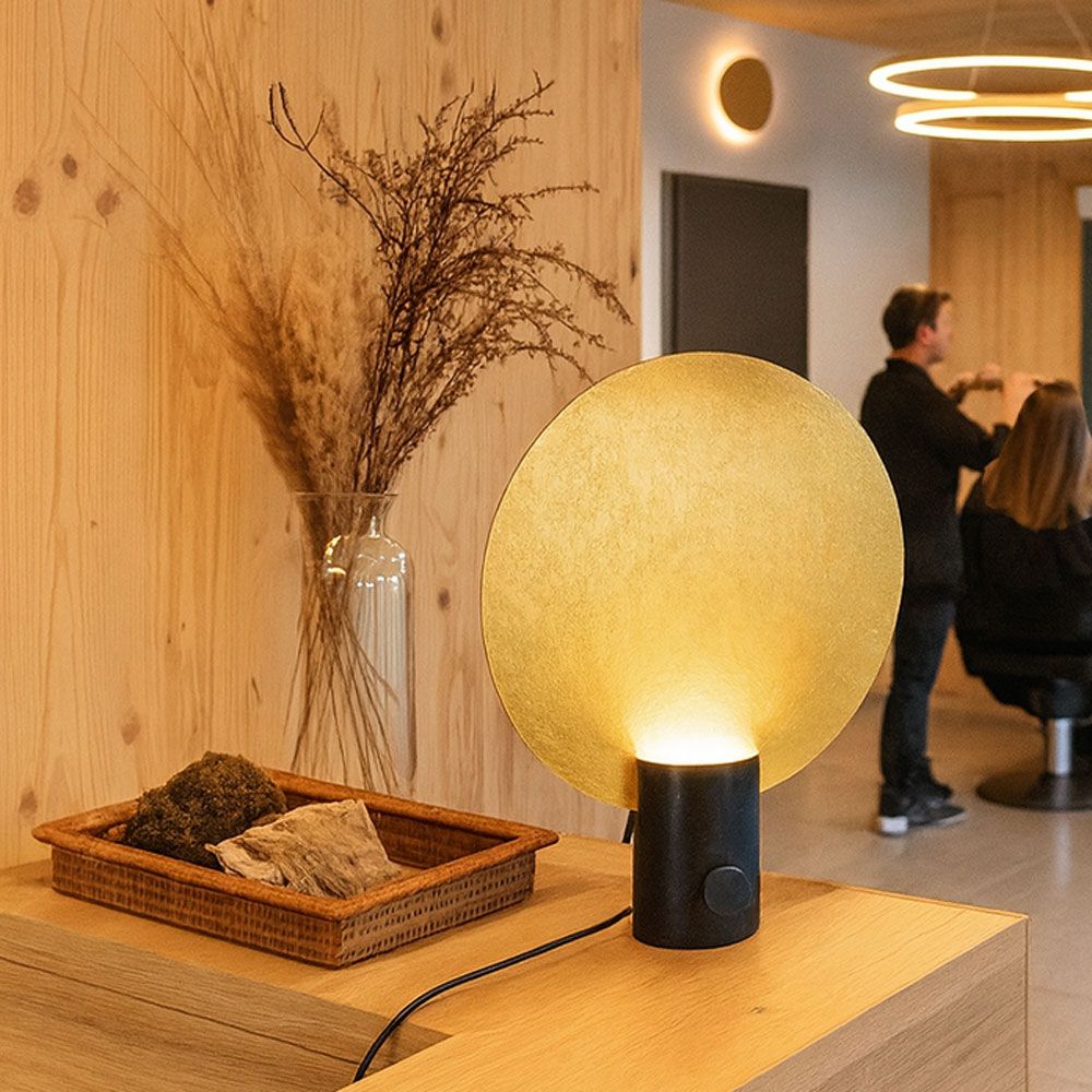 Lampa stołowa s.luce Cloud z przełącznikiem obrotowym