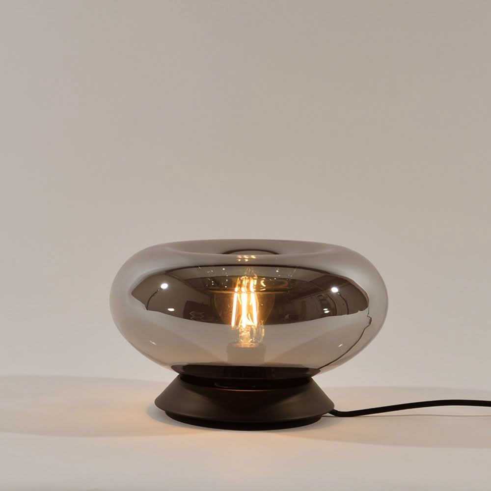 s.luce Cruet E27 designerska szklana lampa stołowa z włącznikiem