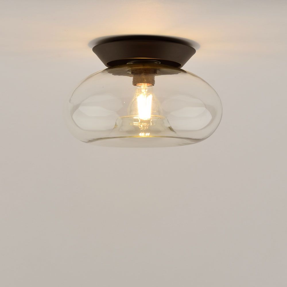 s.luce Cruet szklana lampa ścienna i sufitowa Up & Low