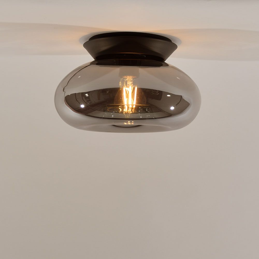 s.luce Cruet szklana lampa ścienna i sufitowa Up & Low